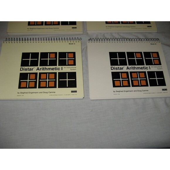 Distar Arithmetic 1 Teachers Material Box Set Siegfried Engelmann Home School - Picture 5 of 11